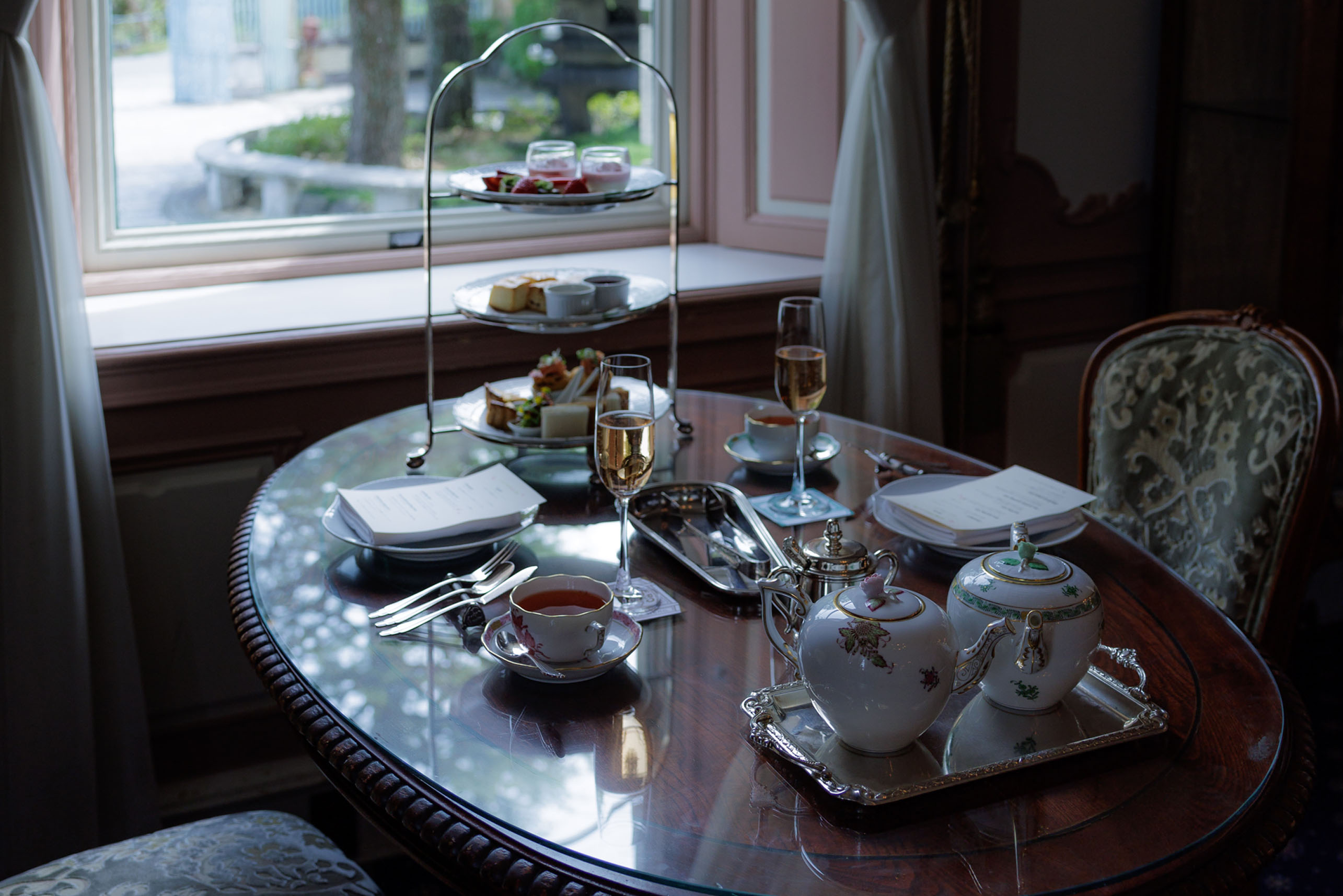 春から初夏のアフタヌーンティー